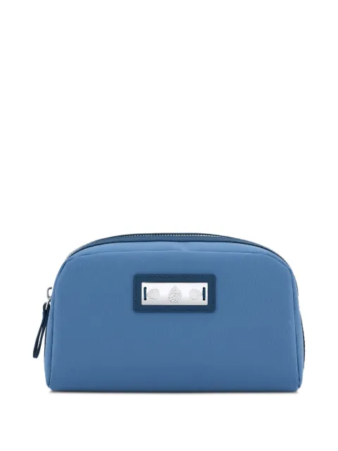 Tyler Ellis small Travel Pouch plaque make up bag Blue T154NY423P