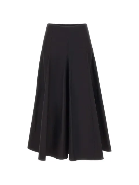 HERSKIND Greta flounces midi skirt Black 5952202001