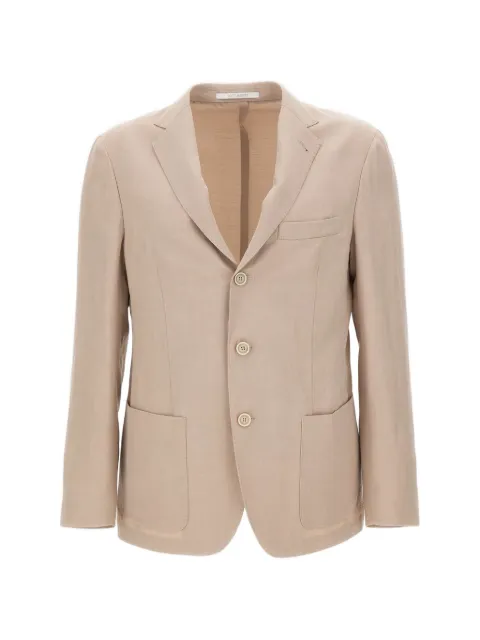 Eleventy buttoned patch-pockets blazer Neutrals M75GIAK09TES0M116