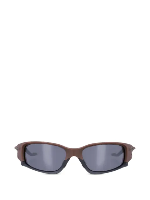 Oakley Plantaris rectangle-frame sunglasses Brown OO9529
