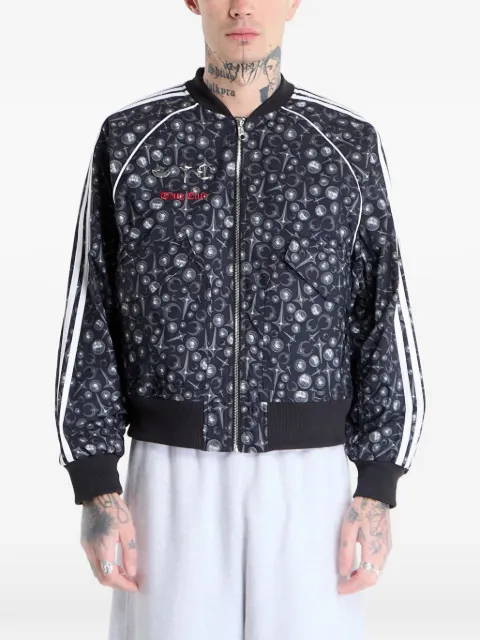 adidas Thug Club Superstar printed stripe jacket Black KF6915