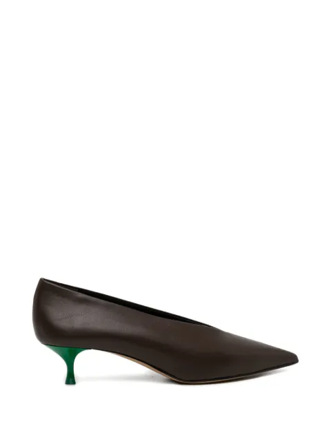 Le Monde Beryl Babouche pumps Brown BKTLEGCHG