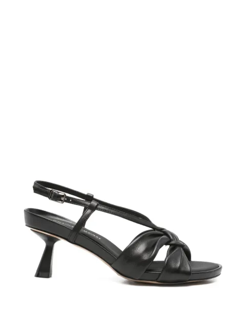 Bruno Premi knotted leather sandals Black BN5007X