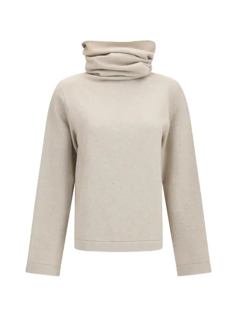Alaïa high-neck sweater Neutrals AA9G0090K143C