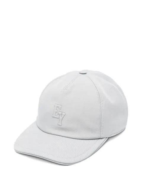 Eleventy logo-embroidered baseball cap Blue M77CPLM09TES0M116