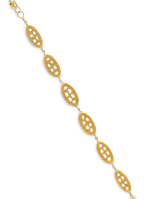 COOMI diamond oval-disk bracelet Gold 03246