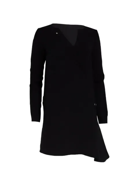 Ba&Sh Asymmetric long-sleeve dress Black GILTPUUSCL721029W