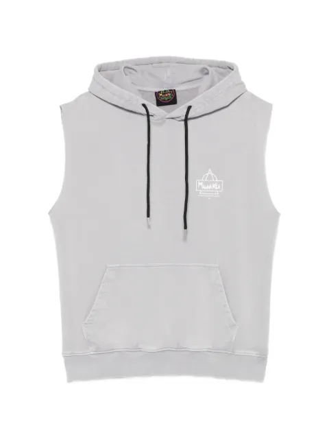 Mauna Kea sleeveless hoodie Purple MKU652