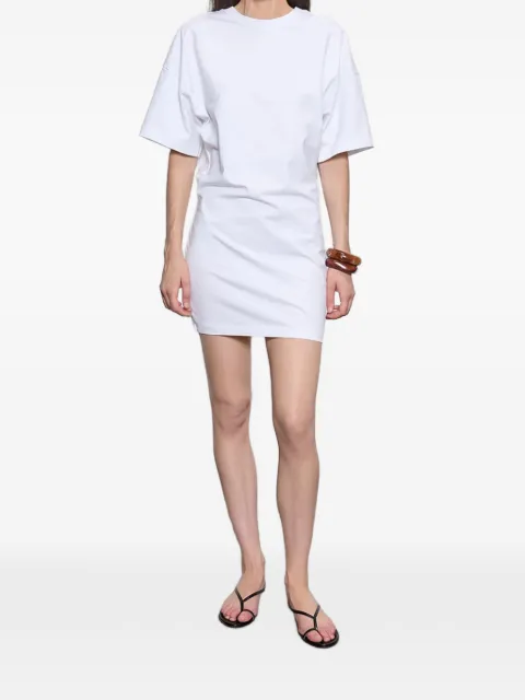 Enza Costa Supima Curve mini dress White STJ5616