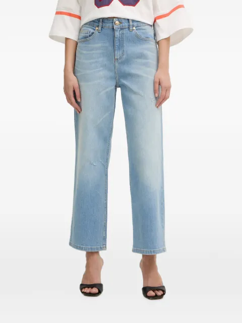 Just Cavalli faded-effect straight-leg jeans Blue 80PAB5S7CDWCF