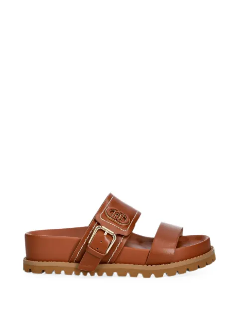 LIU JO buckle-fastening sandals Brown SA6109P0102