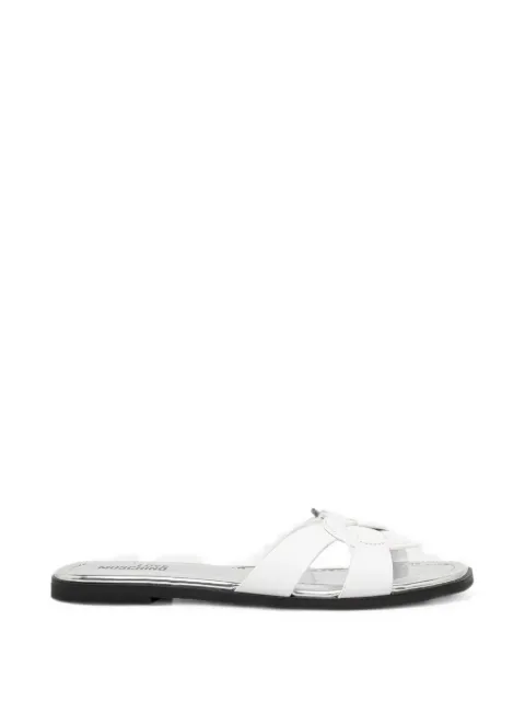 Love Moschino heart-motif sandals White JA28092G0OIAX