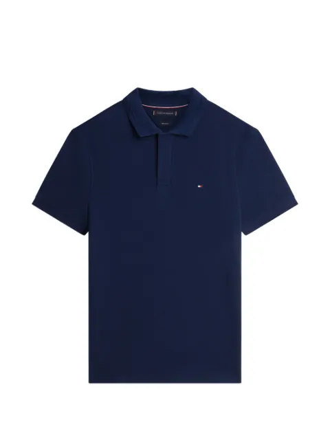 Tommy Hilfiger 1985 logo-patch piqué polo shirt Blue MW0MW39306DCC