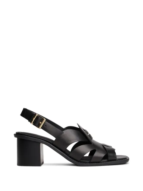 Tommy Hilfiger crest block sandals Black FW0FW09135BDS
