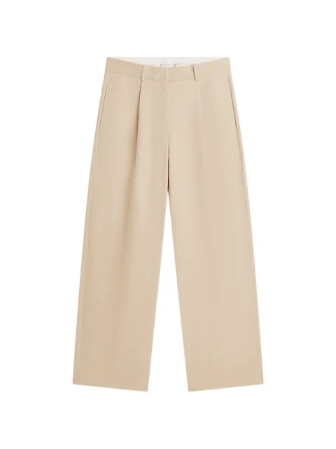 Tommy Hilfiger pleated wide-leg trousers Neutrals WW0WW48993AEG