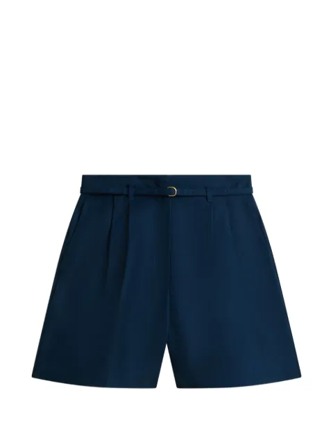 Tommy Hilfiger belted wide leg shorts Blue WW0WW49040C1G