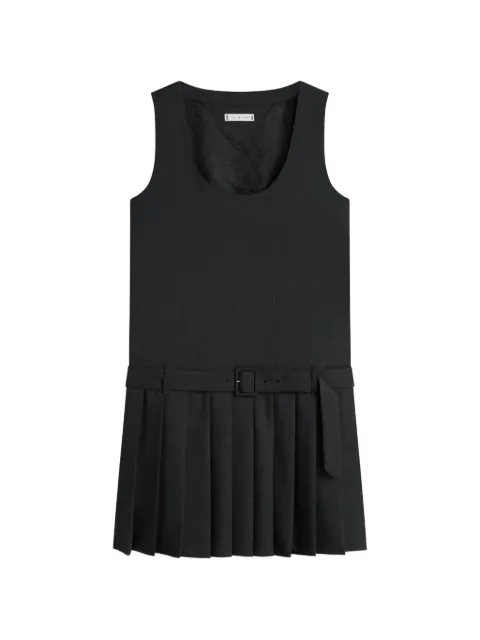 Tommy Hilfiger check pleated dress Grey WW0WW490600IM