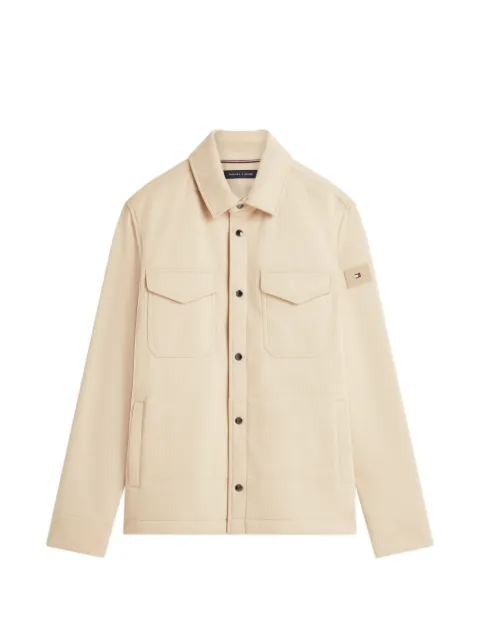 Tommy Hilfiger quilted-effect jacket Neutrals MW0MW42486RBT