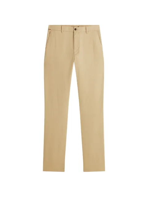 Tommy Hilfiger Denton straight-leg elasticated-waistband linen trousers Neutrals MW0MW42337AEG