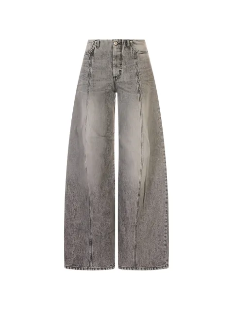 Sportmax seam-detail flared jeans Grey 2612181105600