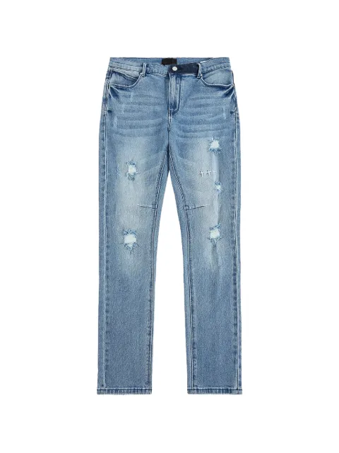 RTA Bryant distressed-finish skinny jeans Blue MEXOD1237J1205GCBCT