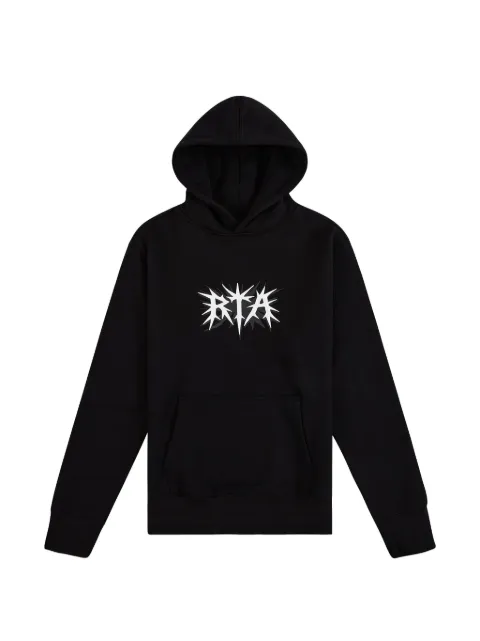 RTA logo-print hoodie Black MEXOK909T1424BKSRA
