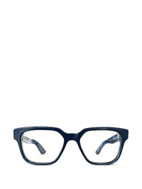 Chrome Hearts Vagillionaire II square-frame glasses Blue CHRM0995