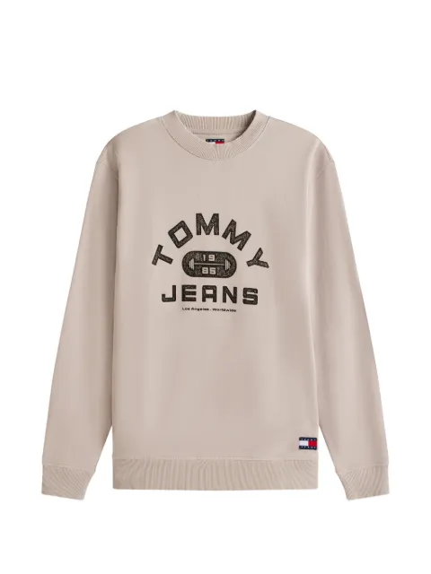 Tommy Hilfiger logo-print sweatshirt Neutrals DM0DM22681