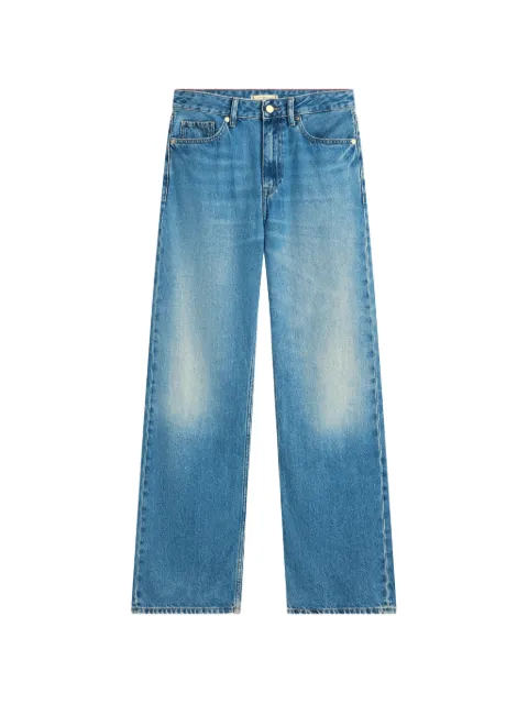 Tommy Hilfiger mid-rise faded straight-leg denim jeans Blue WW0WW506211A7