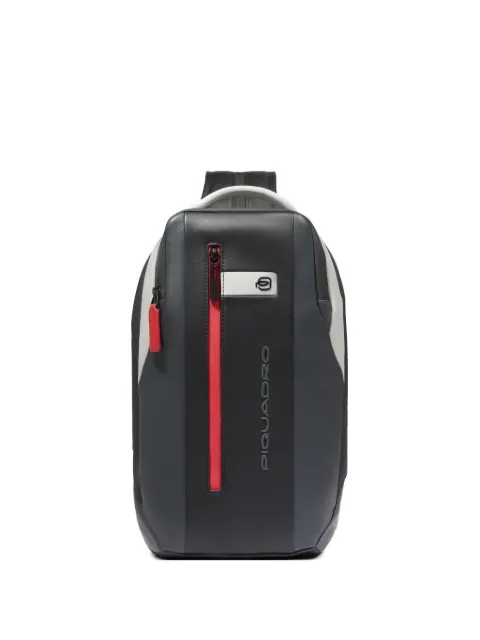 PIQUADRO convertible-backpack leather sling bag Grey CA6801UB00
