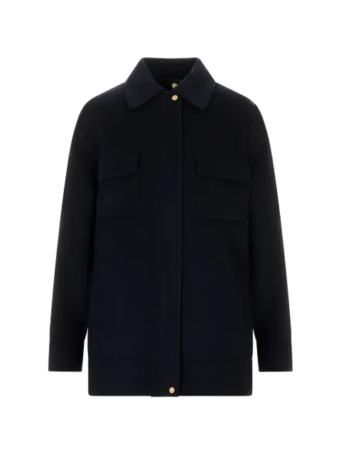 'S Max Mara quilted-liner shirt jacket Blue 2616031011600