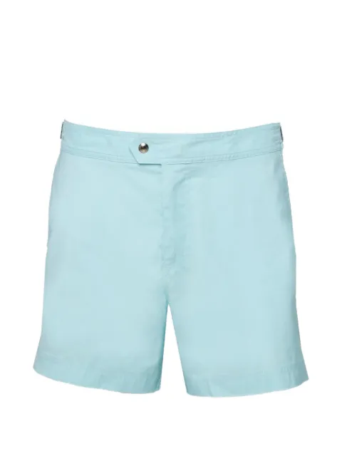 TOM FORD side-buckle swim shorts Blue BSS001FMN067
