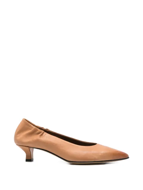 Pomme D´Or pointed-toe leather pumps Neutrals 4000