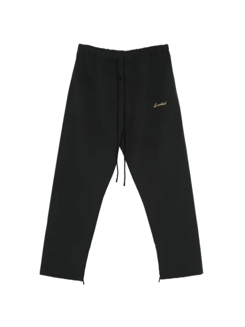 FEAR OF GOD ESSENTIALS logo-embroidered track pants Black 130SP268141F