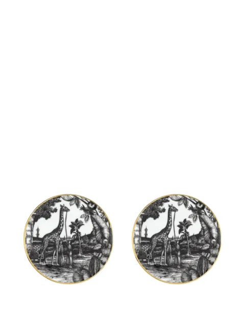 Simone Guidarelli Home Sunset Safari coaster set (set of two) White SG1000053