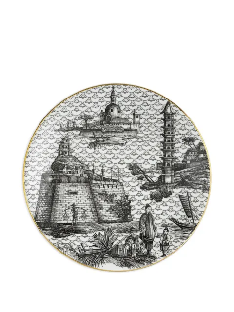 Simone Guidarelli Home Oriental Dream dinner plate White SG1000010