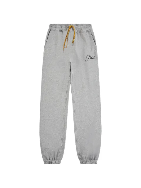 RHUDE logo-embroidered track pants Grey RHPS26PA031033168