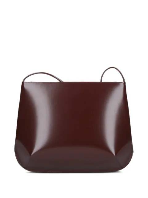 FANE Loge leather shoulder bag Brown LOGEBAGSPAZZOLATO