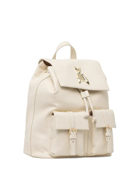 Patrizia Pepe Fly buckle-fastening backpack Neutrals 8B0340L133