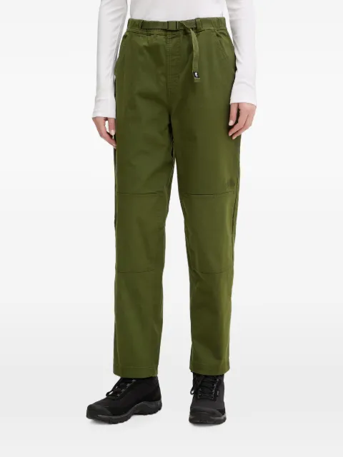 The North Face belted panelled trousers Green NF0A8B61BRI1