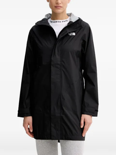 The North Face hooded ripstop packable parka coat Black NF0A8GCA
