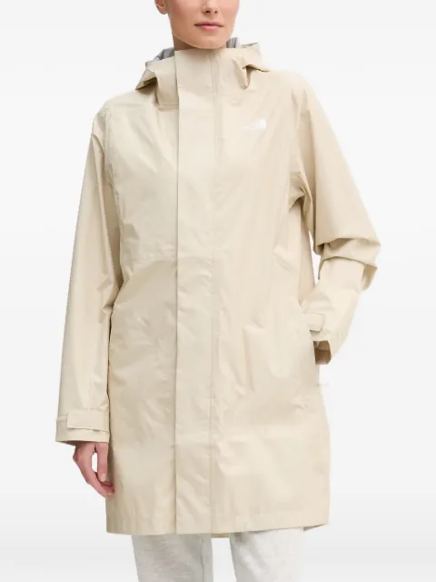 The North Face waterproof packable hooded parka coat Neutrals NF0A8GCADOM1