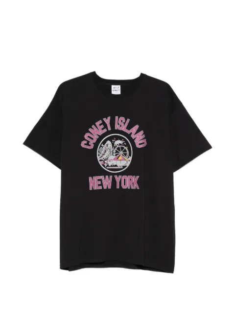 Wild Donkey graphic-print T-shirt Black WDCOTS03TCONEY