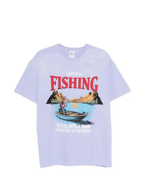 Wild Donkey graphic-print T-shirt Purple WDSS26TS01