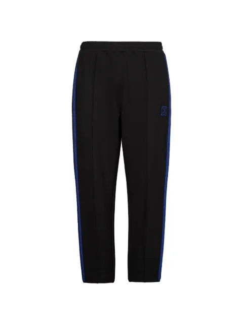 Calvin Klein logo-embroidered track pants Black LV04LF237GPZM