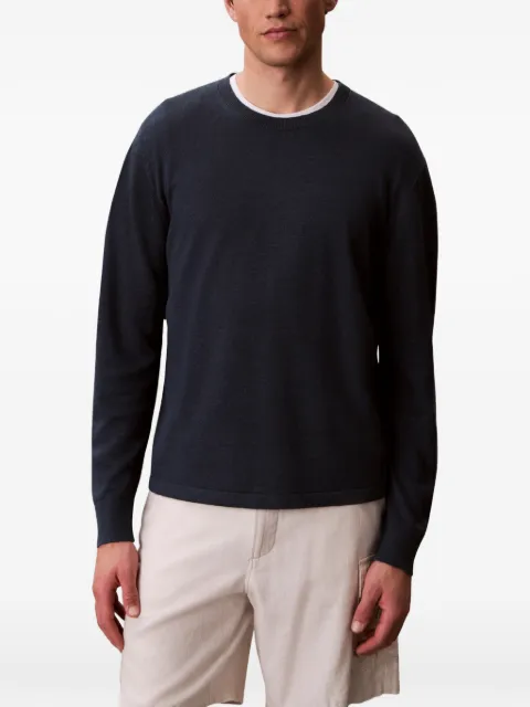 Calvin Klein merino wool jumper Blue LV04LF312GPQ6