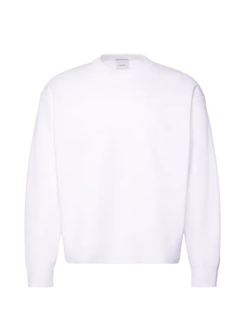 Calvin Klein embossed-logo sweater White LV04RE304GYAA