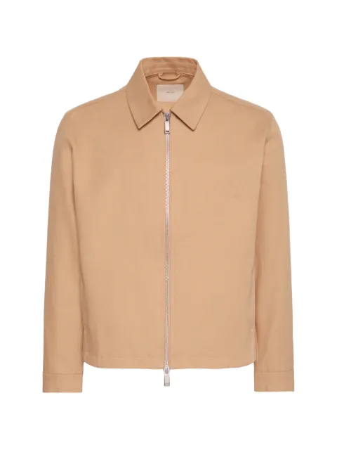 Calvin Klein zip-up collared jacket Neutrals LV04LE419GPF2