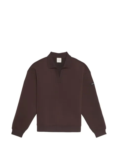 Calvin Klein relaxed-fit V-neck sweater Brown LV044E223G2IN