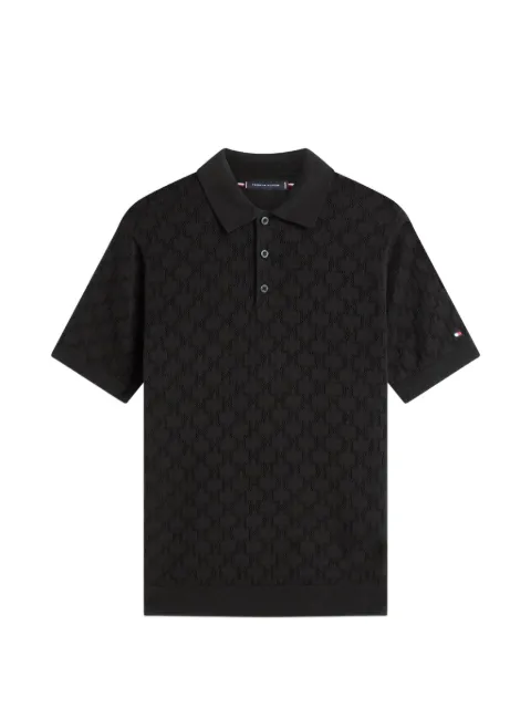 Tommy Hilfiger short-sleeve polo shirt Black MW0MW42917